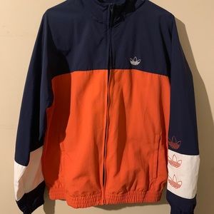 Adidas full zip track jacket